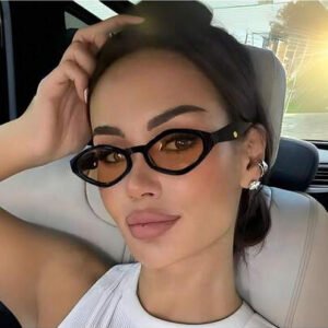 نظارة أنيقة بإطار معيني، طراز أزياء عصري للنساء
