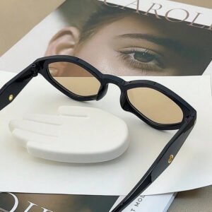 نظارة أنيقة بإطار معيني، طراز أزياء عصري للنساء