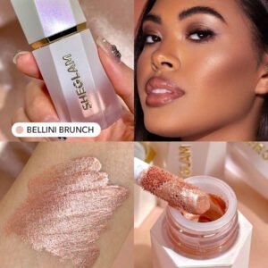 SHEGLAM Glow Bloom هايلايتر سائل-Vanilla Frost هايلايت هايلايتر ماركة تجميل ومكياج للنساء والفتيات