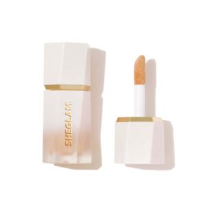 SHEGLAM Glow Bloom هايلايتر سائل-Vanilla Frost هايلايت هايلايتر ماركة تجميل ومكياج للنساء والفتيات