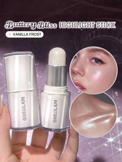 SHEGLAM Buttery Bling عصا إضاءة-Vanilla Frost هايلايت هايلايتر ماركة تجميل ومكياج للنساء والفتيات
