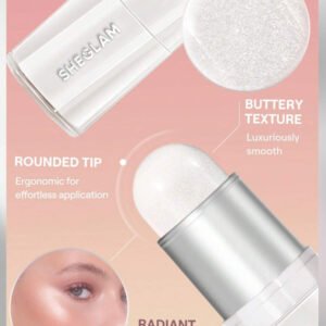 SHEGLAM Buttery Bling عصا إضاءة-Vanilla Frost هايلايت هايلايتر ماركة تجميل ومكياج للنساء والفتيات