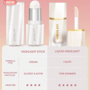 SHEGLAM Buttery Bling عصا إضاءة-Vanilla Frost هايلايت هايلايتر ماركة تجميل ومكياج للنساء والفتيات
